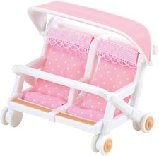 Epoch Japan Calico Critters furniture Futari riding stroller KA -214 picture