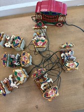 1992 vintage Mr Christmas 7 piece Set Tested Works picture