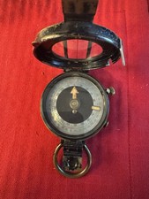 1915 WWI British Anglo--Swiss Association Military Field Compass - No 37184 picture