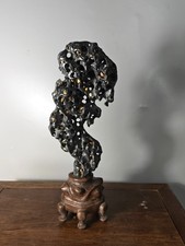 #1190. beautiful chinese Suiseki Bonsai water TaiHu stone--chinese art stone picture
