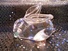 Glass Easter Bunny Rabbit Figurine 4