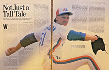 1989 Randy Johnson Pitcher Montreal Expos Baseball picture