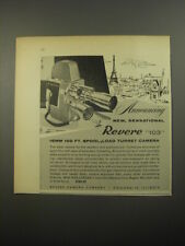 1956 Revere 103 Movie Camera Advertisement picture