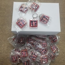 Boy George Culture Club Key Chains Lot Of 36pcs VTG 80'S Double Sided Original picture