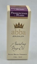 Abba Jerusalem Anointing Oil 1/4oz Frankincense & Myrrh Biblical Fragrances NEW picture