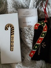 New 2007 Wallace Candy Cane Ornament picture