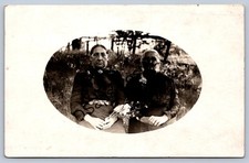 K60/ Interesting RPPC Postcard c1910 Native American Indian Women 272 picture