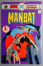 Man-Bat #1 VG- DC Comics 1975 Copy2 picture