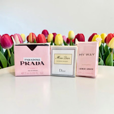 Prada Dior Giorgio Armani Mini Perfume Set Paradoxe, Miss Dior, My Way Mini size picture