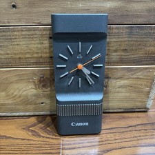 Vtg Canon Advertising Aachen Germany Quartz Wall Clock 4.5