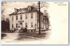 1905 Germantown Pennsylvania PA Vintage Postcard Chew Mansion Building Unposted picture