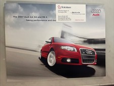 Original 2007 Audi A4 S4 RS 4 Deluxe Sales Brochure 07 Sedan Avant - NM picture