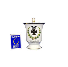 KPM Berlin War Year 1914 Iron Cross Keepsake Cup War Cup WWI picture