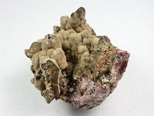 MINERALS : RARE BOTRYOIDAL KOLWEZITE ON MATRIX FROM MASHAMBA WEST MINE IN CONGO picture