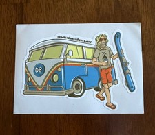 Vintage Dutch Bros West Coast Van Sticker  Rare picture