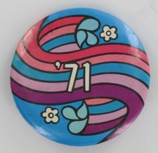 Vintage Hippie Psychedelic 1971 Haight Ashbury Flower Power Peace Free Love LSD  picture