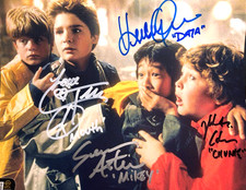 THE GOONIES Cast Signed 8x10