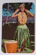 Unposted Postcard Hawaiian Hula Girl  picture