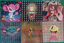 29 Blotter Paper Art Glossy Stickers Decals Vinyl Water-Resistant 4.5
