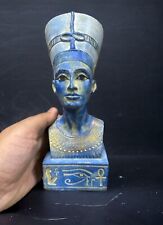 Rare Ancient Egyptian Queen Nefertiti Antique Rare Pharaonic Unique Egyptian BC picture