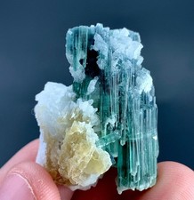 78  Carat Indicolite  Tourmaline Crystal Specimen From Afghanistan picture