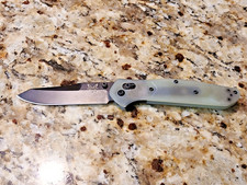BENCHMADE 940BK-2004 OSBOURNE CPM M4 SUPER STEEL JADE G10 DEALER EXCLUSIVE picture