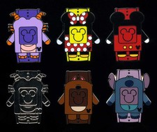 Disney Pin WDW 2014 Hidden Mickey *Magic Bands* Series Full Set of 6 + BONUS picture