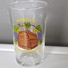 Vintage Tall Shot Glass Weinstube Schloss-Heidelberg Castle Souvenir .1L Germany picture