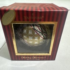 Waterford 2010 Annual Dated Ball  #153689 Poinsettia Ltd Edition picture