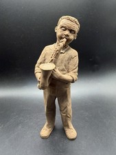 Vintage TII Collections Saxophone Jazz Player Figurine 1991 Resin 1410 7.5