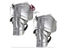 ZAIN Medieval Steel Pauldrons Siege Warfare Armor Lady Shoulder Valentine Gift picture