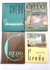 Set 4 Credo Notre Dame High School Elmira NY 1959-1962 Yearbooks 50s Fashions picture