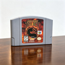 Mortal Kombat Trilogy Game Cartridge For Nintendo 64 N64 NTSC-US USA Version picture