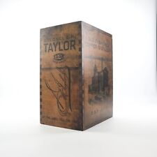 Colonel E.H. Taylor Wooden Distillery Box / EH Taylor Jr Bourbon Distillery OFC picture