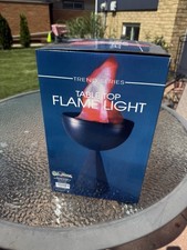 Rare VTG Spencer Gifts Trend Series Table Top Flame Light New In Box picture
