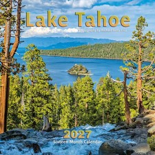 2027 Wall calendar with photography of Lake Tahoe 12 x12 inches picture
