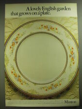 1974 Minton Stanwood Pattern China Advertisement - A Lovely English garden picture