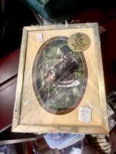 New Empress Vintage 3x4 Oval Picture Frame Gold Metal Cellophane picture