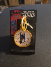 VTG 1997 DC Comics Batman Watch Extreme Heat Clip-On Keychain picture