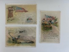 Vintage WWI Postcards Sent To Soldiers During The War Not Postmarked picture