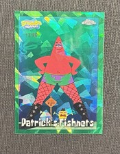 SpongeBob SquarePants TOPPS trading Card Patrick’s Leggings, Numbered 12/99 MINT picture