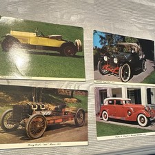 Lot 27 Vintage Transportation Postcards Trains Cars Unused Mint Curt Teich Mixed picture