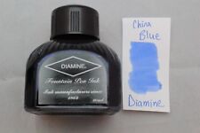 Diamine 80ml Fountain Pen Bottled Ink China Blue picture