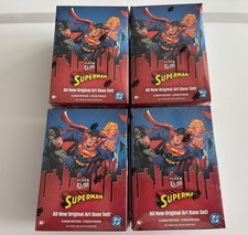 Upper Deck Lot of 4 Superman Fleer Ultra Blaster Boxes 2026 Brand New Sealed DC picture