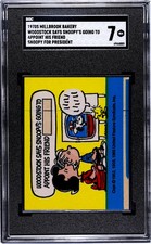 1970s Millbrook Bakery Woodstock Says Snoopy's Going to Appoint His Friend SGC 7 picture
