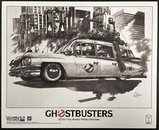 Ghostbusters ECTO-1 Lithograph 14
