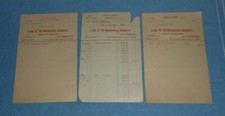 Lot of 3 1908 Red 