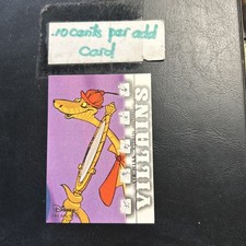 Jb10b Disney Treasures 2004 #162 Sir hiss Robin Hood villain add ship .10 cents picture