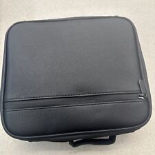 Smell Proof Stash Bag Matte Black-Waterproof Leather Includes Rolling Tray picture