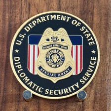 US Diplomatic Security Service Nairobi Kenya Challenge Coin  W#29 picture